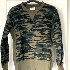 Todd Snyder Champion fatigue camo sweatshirt